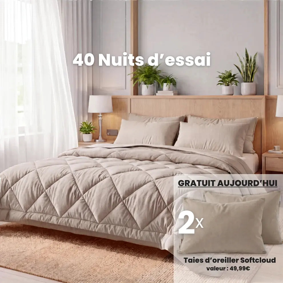 Couette 2-en-1 Nidesia™ – Fini la housse de couette