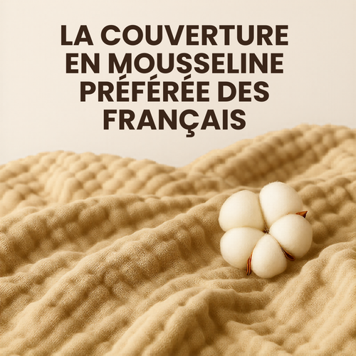 Couverture en mousseline Nidesia