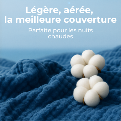 Couverture en mousseline Nidesia