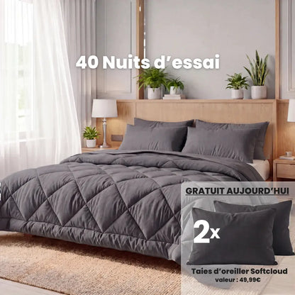 Couette 2-en-1 Nidesia™ – Fini la housse de couette