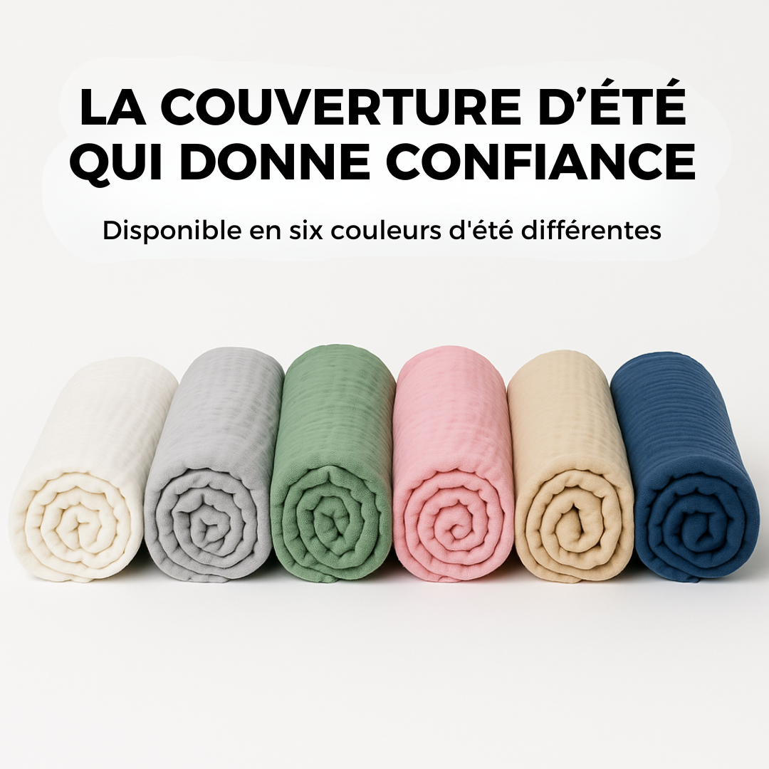 Couverture en mousseline Nidesia