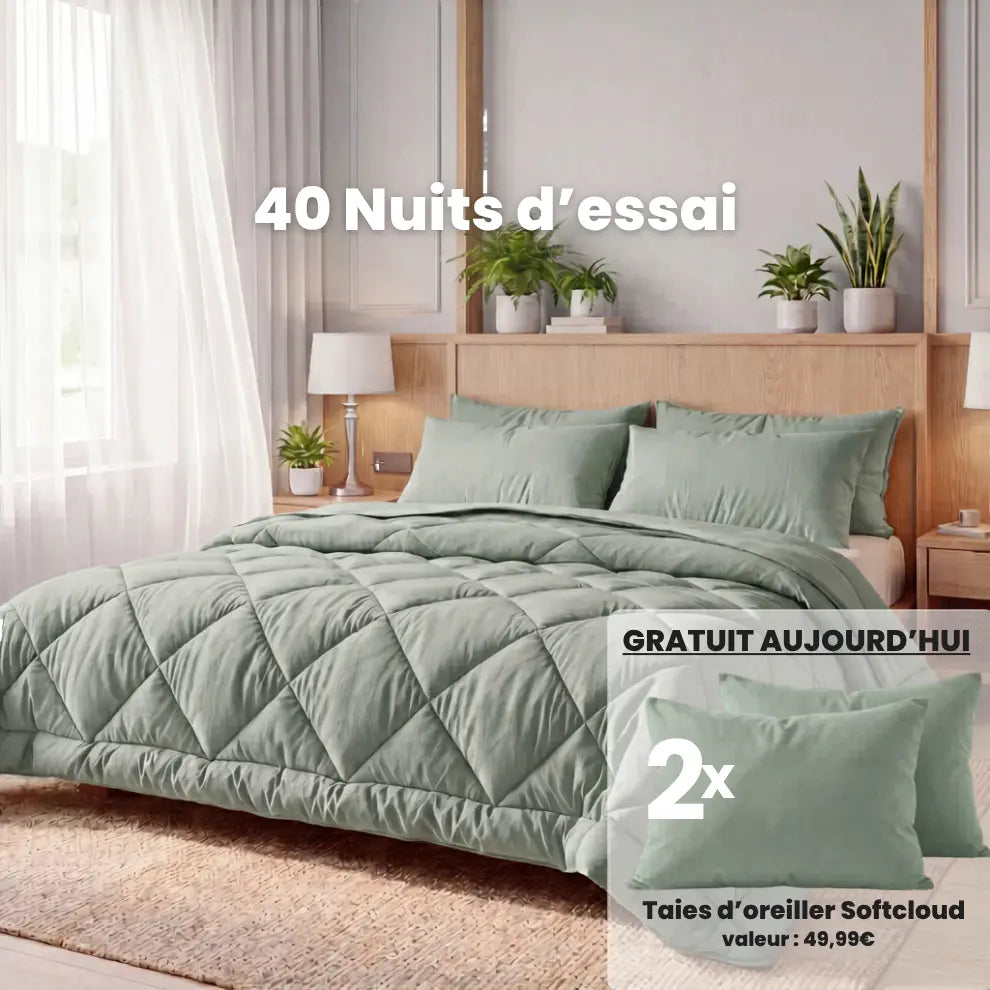 Couette 2-en-1 Nidesia™ – Fini la housse de couette