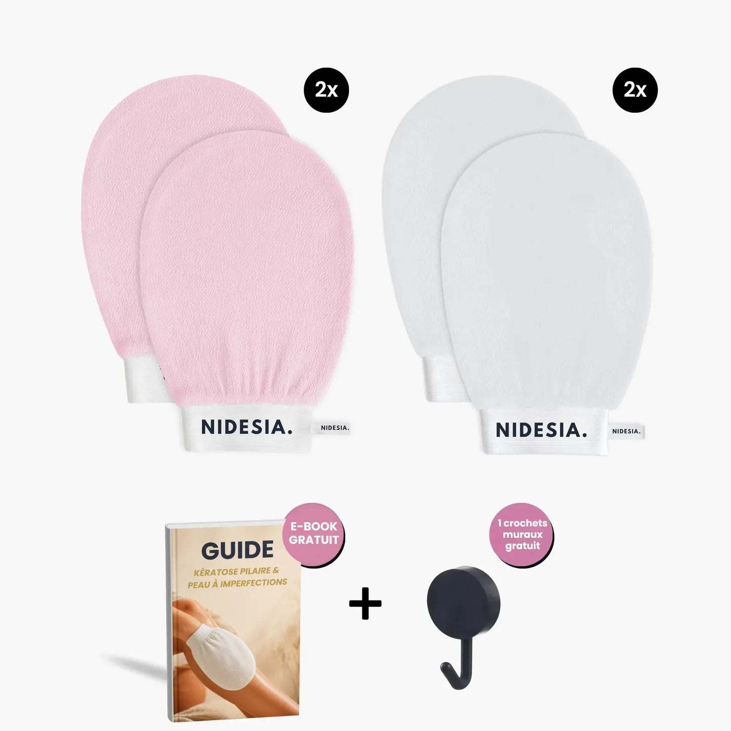Gant exfoliant Nidesia