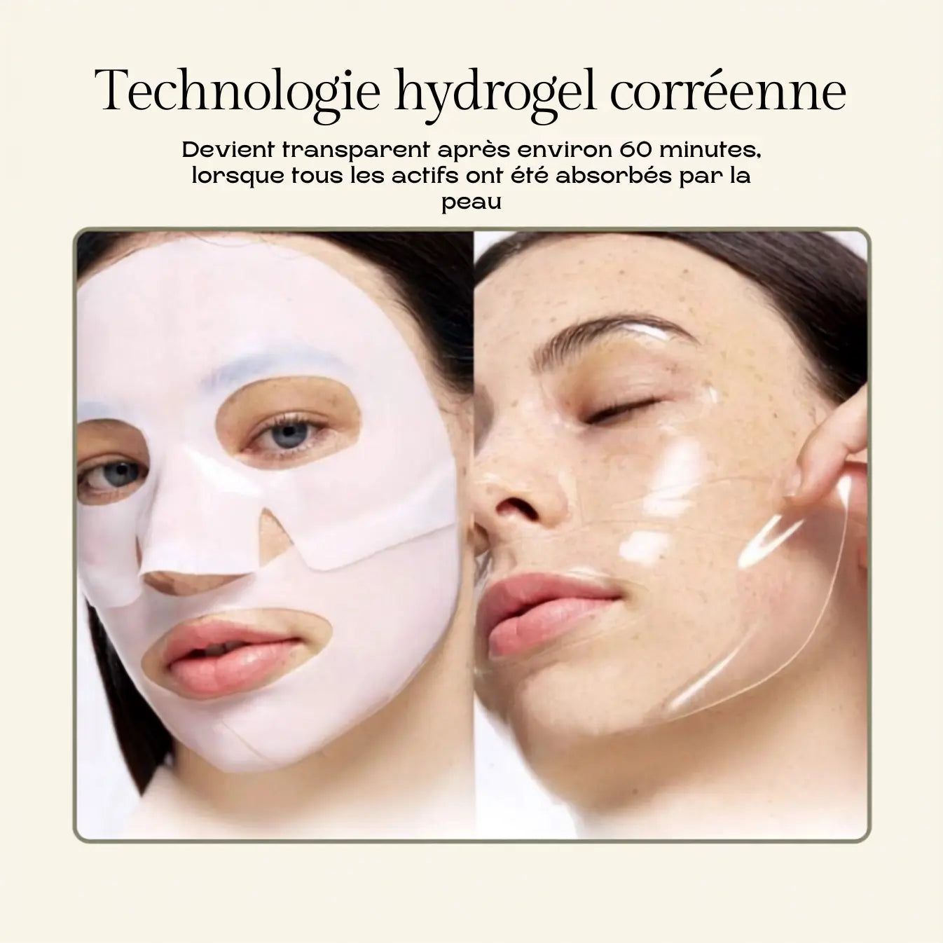 Masque boost de collagène