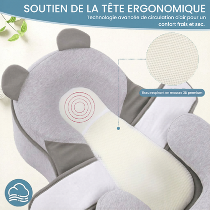 Coussin d'allaitement anti-régurgitation pour bébé - Cale anti-reflux et soutien d'allaitement