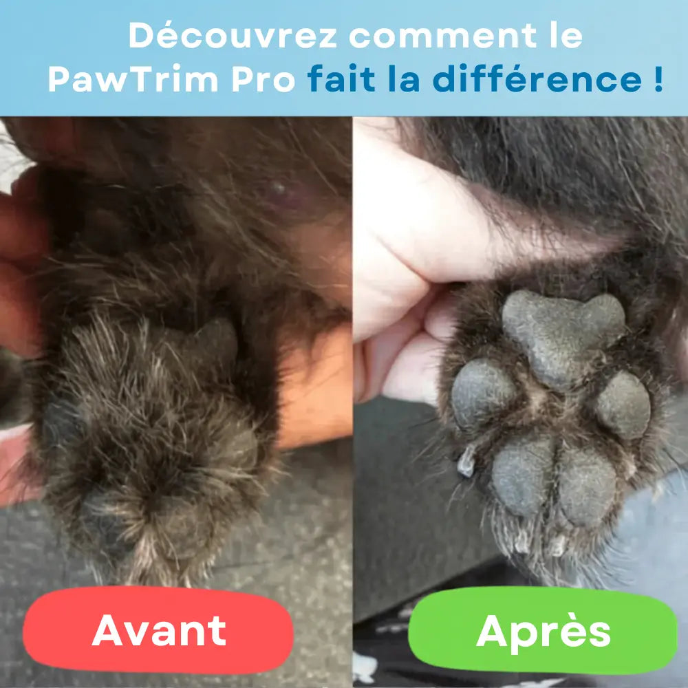Tondeuse PawTrim Pro™ - Soin des pattes sans douleur en quelques secondes