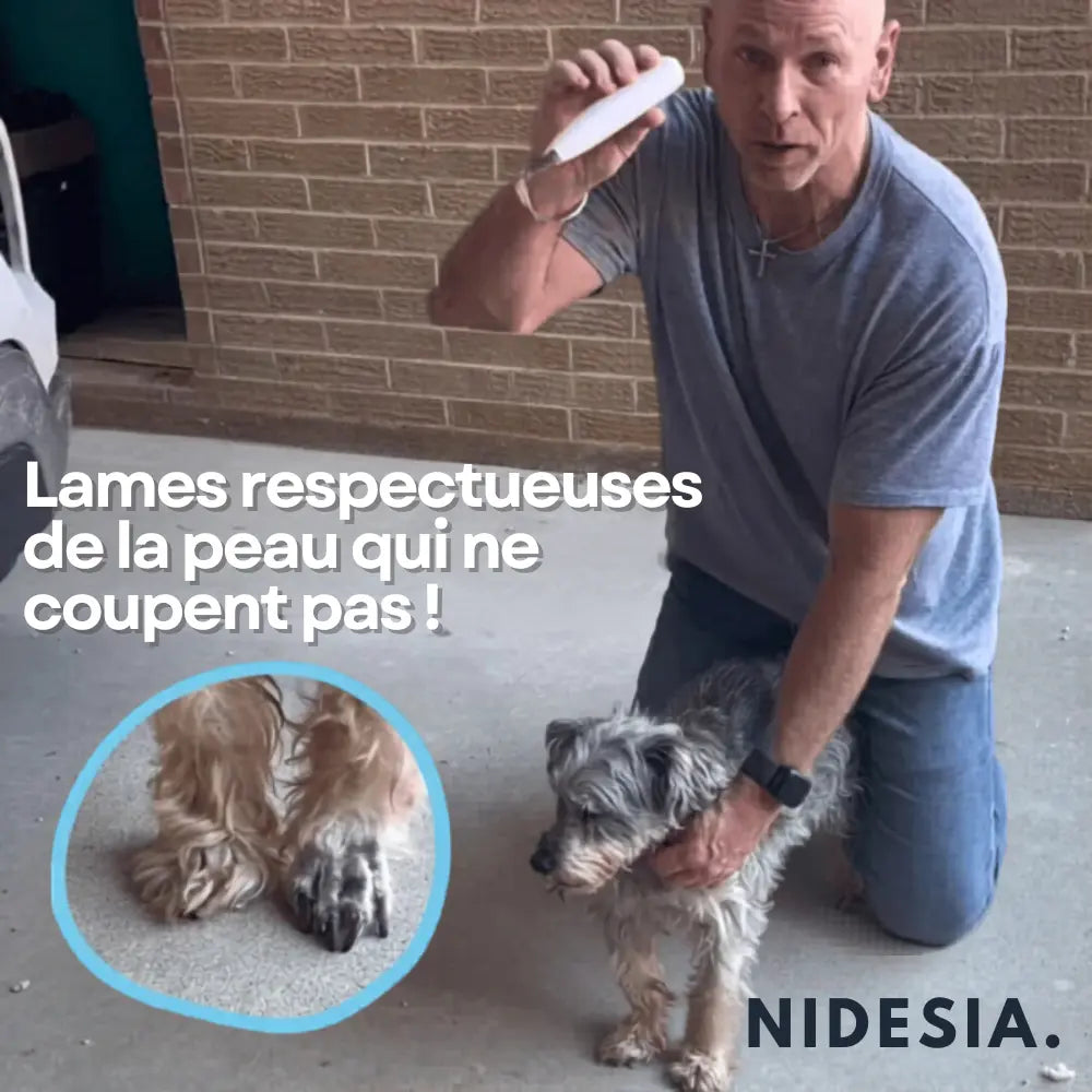 Tondeuse PawTrim Pro™ - Soin des pattes sans douleur en quelques secondes