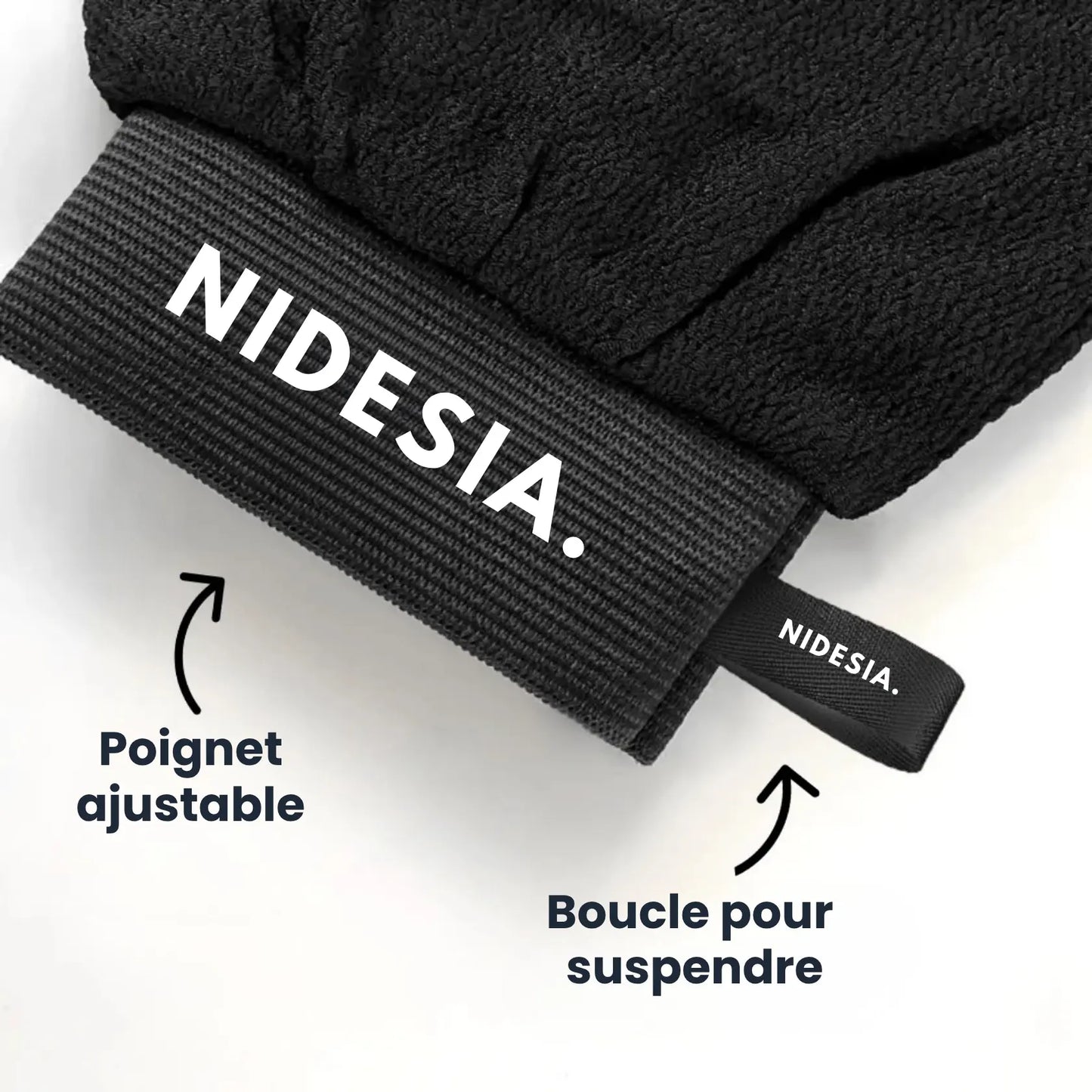 Gant exfoliant Nidesia