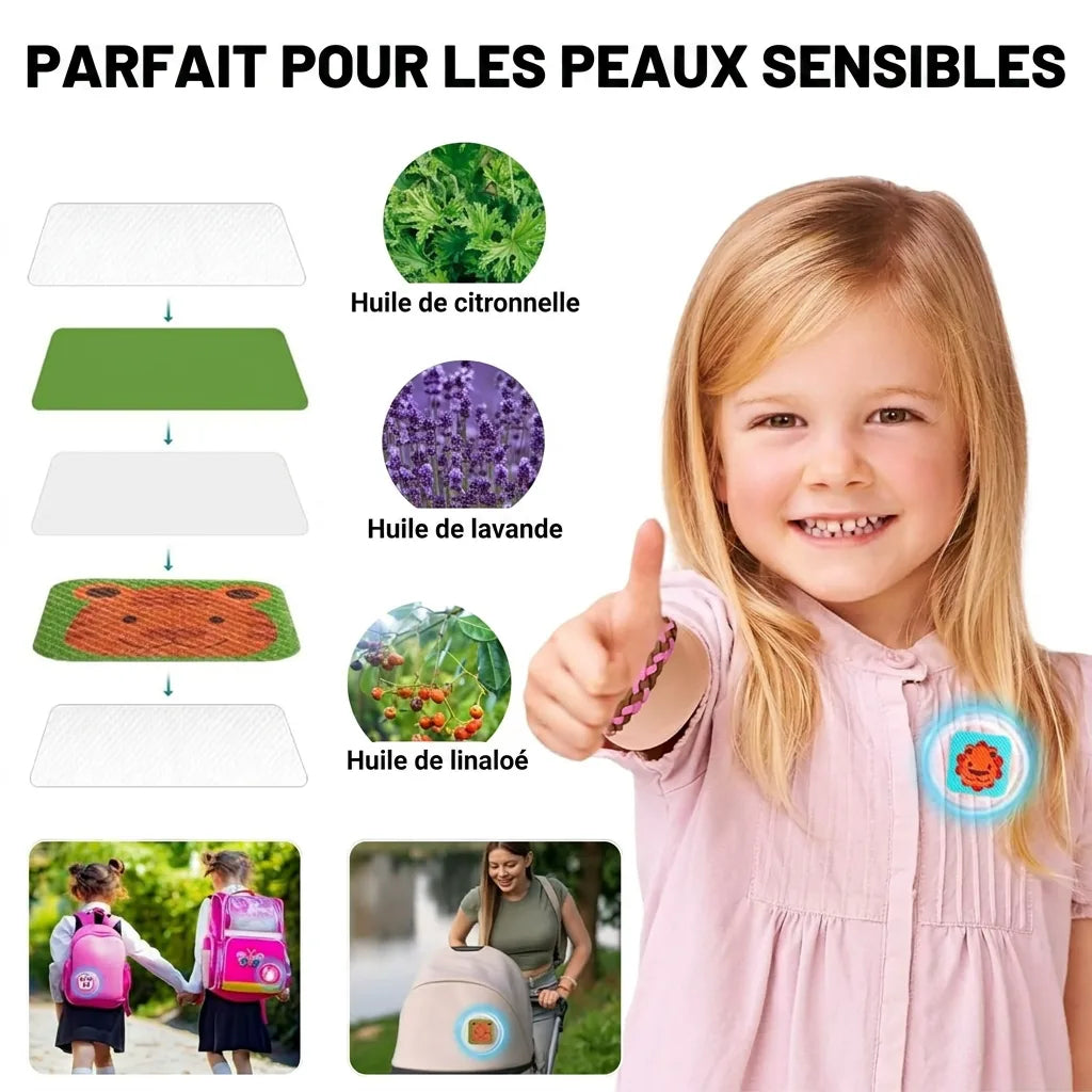 Autocollants anti-moustiques Nidesia 4